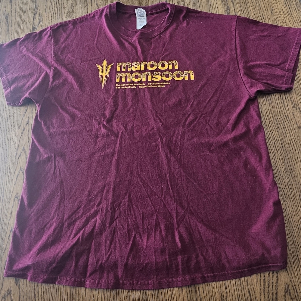 ASU Maroon Monsoon Shirt XL